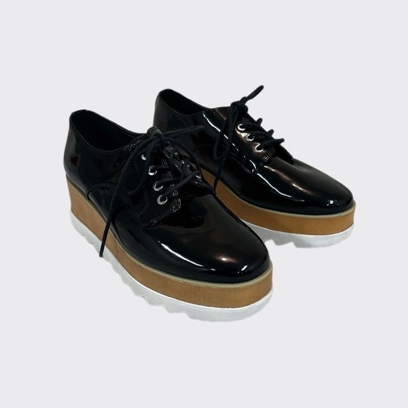 ALDO OXFORD PLATFORM SHOE | PATENT LEATHER 8.5  #FML130011 - Picture 1 of 6